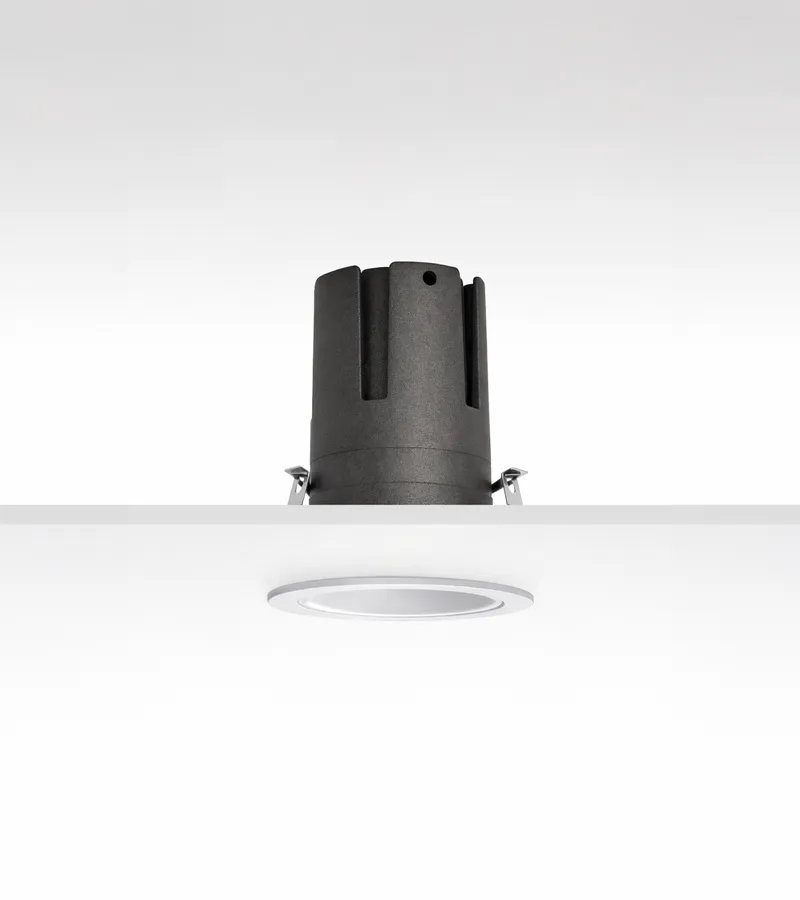 Múltiplo 6W aro recesado orientable con reflector blanco