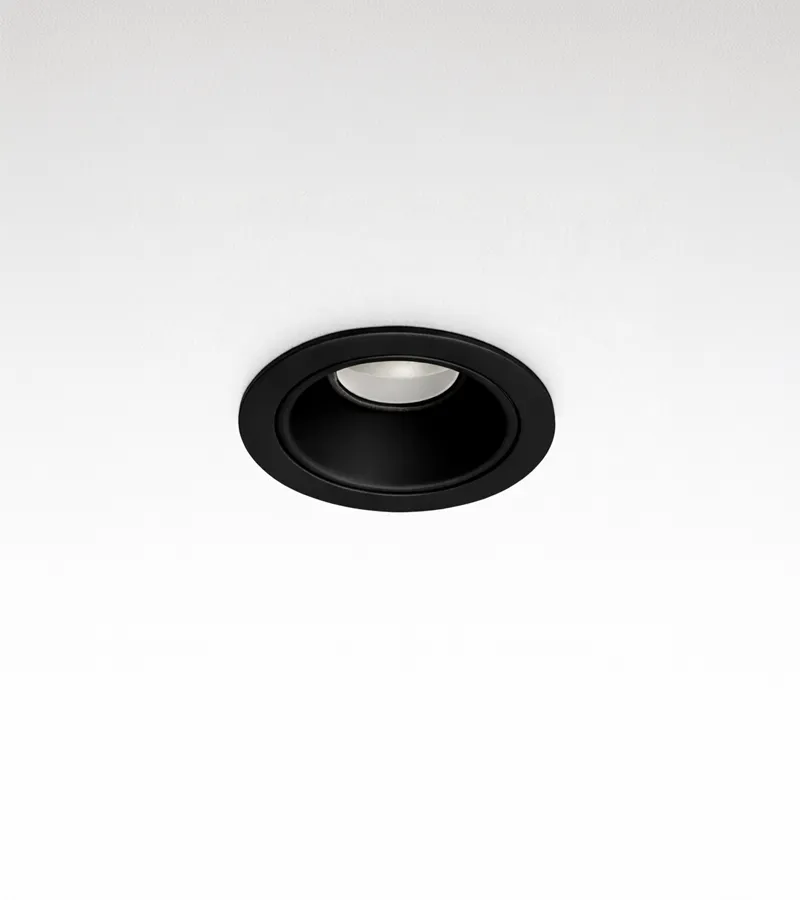 Múltiplo 6W aro recesado orientable con reflector negro