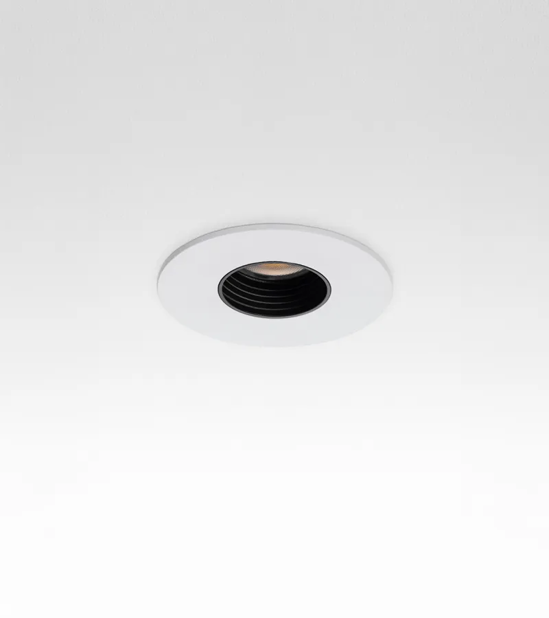 Múltiplo 6W aro enrasado orientable Blanco