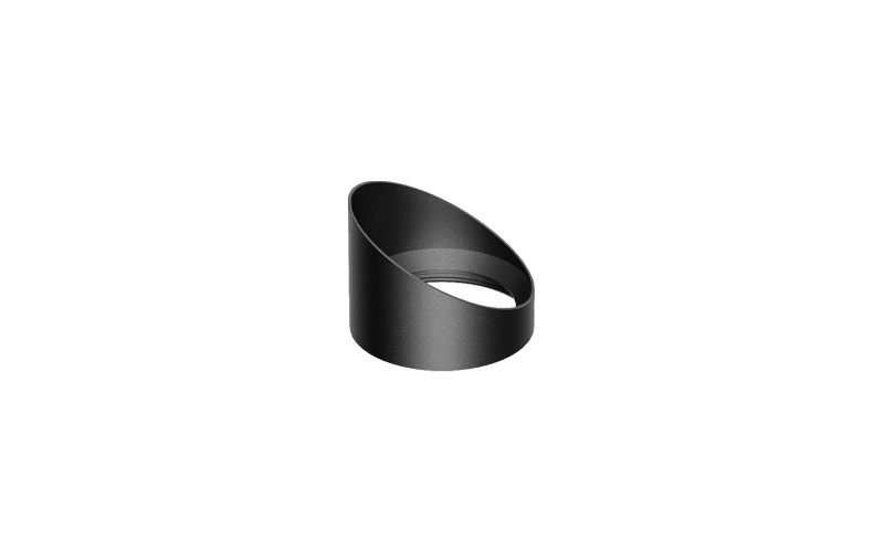 Anillo wall washer negro