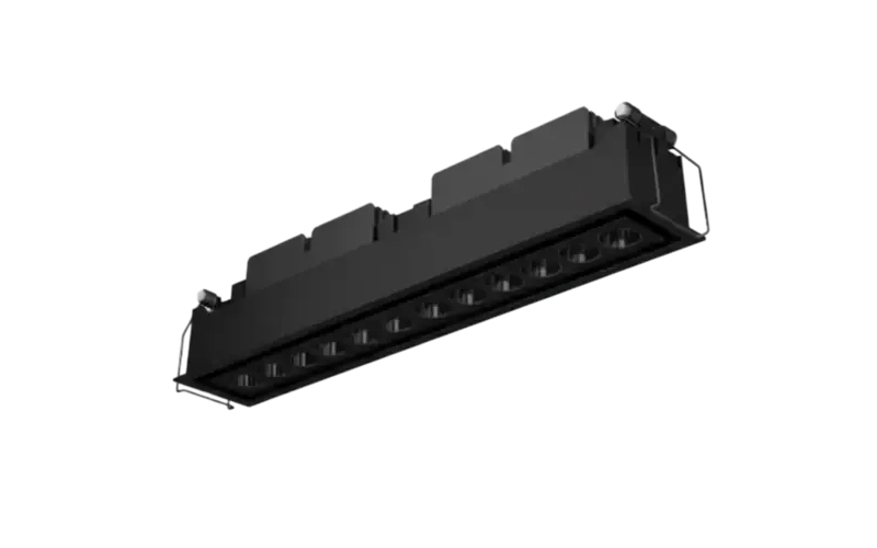 Oculus 2x10W Marco Empotrado Orientable Blanco