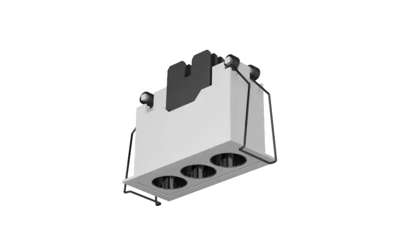 Oculus 5W Marco empotrado Blanco